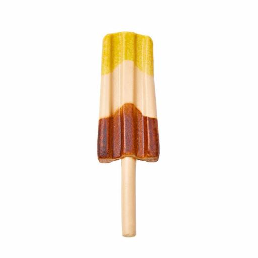 Pup Ice Polo Rocket de Plátano y chocolate para perros [1]