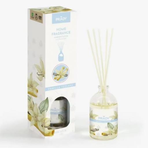 Ambientador mikado Vanilla Toscana 100 ml. Prady