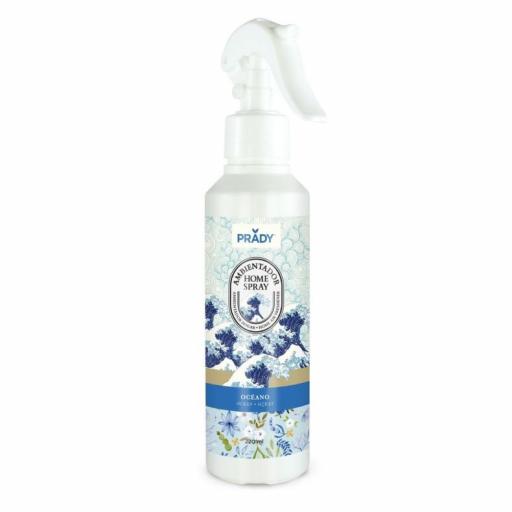 Ambientador spray Océano 220 ml. Prady