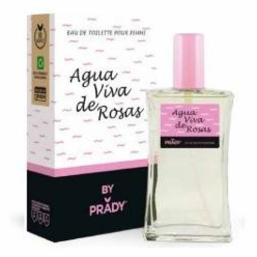 Eau de toilette Agua Viva de Rosas 90 ml. Prady [0]