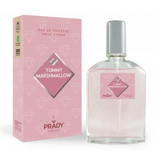 Eau de toilette Yummy Marshmallow 90 ml. Prady