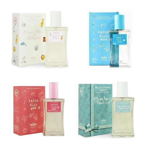 Pack 4 eau de toilette infantiles 90 ml., Prady