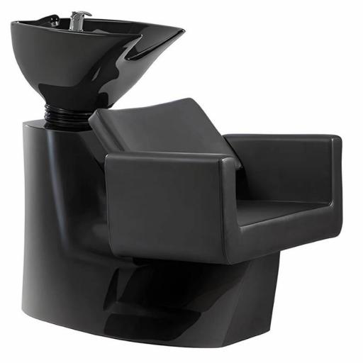 Lavacabezas Peluqueria Silk Negro Ceramica Negra
