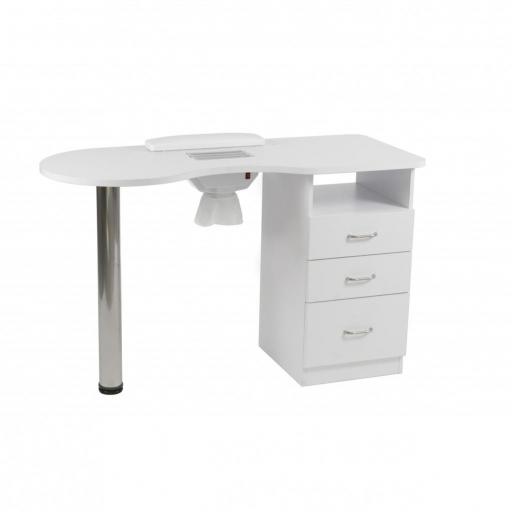 Mesa Manicura Kove Blanca
