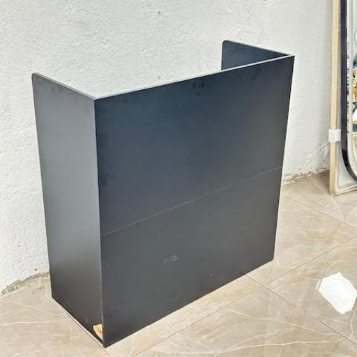 Mostrador Recepcion Peluqueria Estetica Sevilla Negra [3]