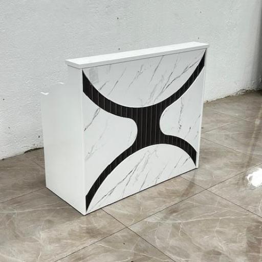 Mostrador Recepcion Peluqueria Estetica Badajoz Blanca