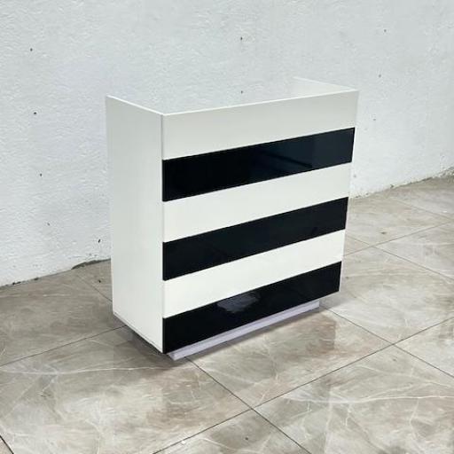 Mostrador Recepcion Peluqueria Estetica Lugo Blanca