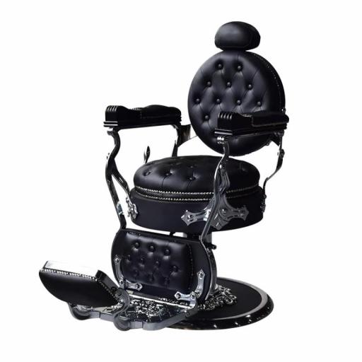 Sillon Barbero Royal Silver Negro
