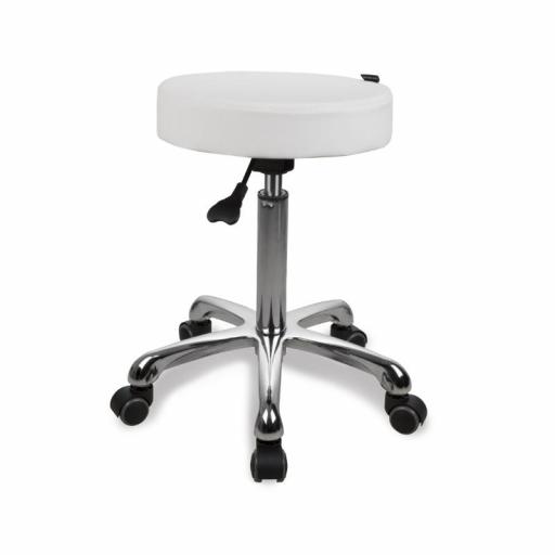 Taburete Sin Respaldo Opal Blanco