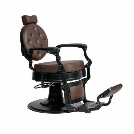 Sillon Barbero Alfa Marron Oscuro