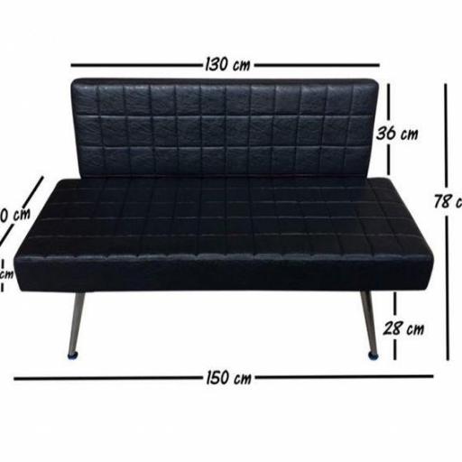 Sofa Espera Negro [2]