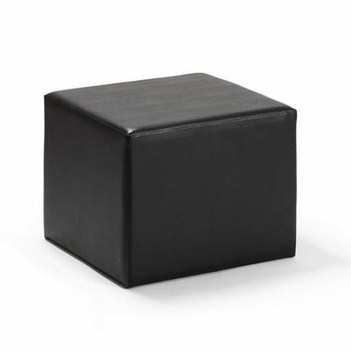 Sofa Espera Individual Bur Negro