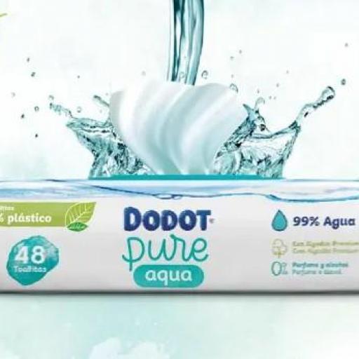 DODOT TOALLITA PURE AQUA CUIDADO TOTAL