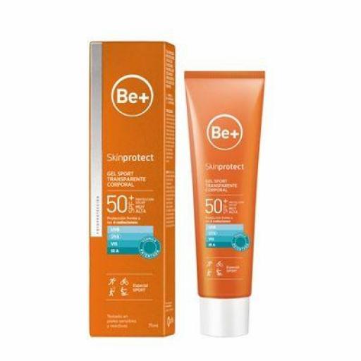 BE+ SKIN PROTECT GEL SPORT SPF50+ 75 ML