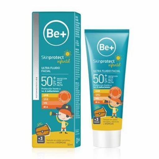 BE+ SKIN PROTECT INFANT ULTRAFL FACIAL SPF50+