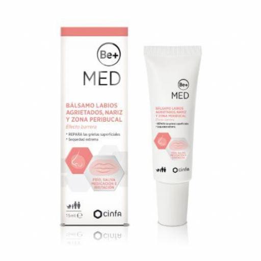 BE+ MED BALSAMO NARIZ Y LABIOS AGRIETADOS 15ML