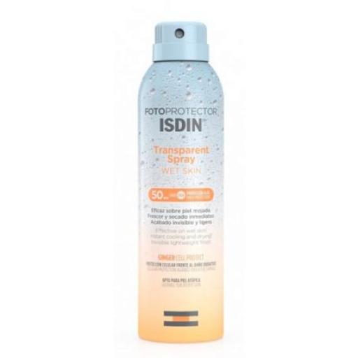 FOTOPROTECTOR ISDIN SPF-50 SPRAY TRANSPARENT