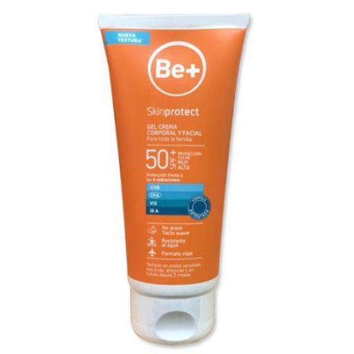 BE+ SKINPROTECT GEL CREM SPF 50+ 100 ML