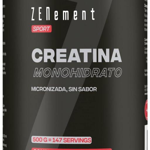 ZENEMENT CREATINA MONOHIDRATO 500MG 