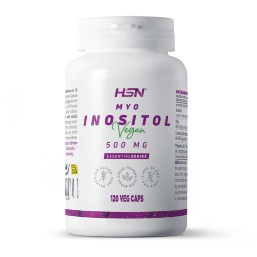 HSN MYO INOSITOL 500 MG 120 CAPSULAS