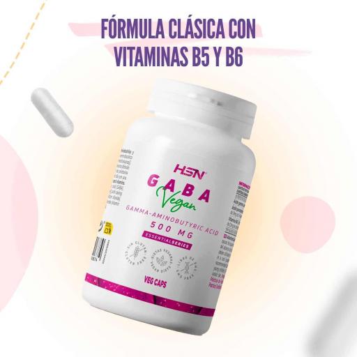 HSN GABA 500 MG 120 CAPSULAS