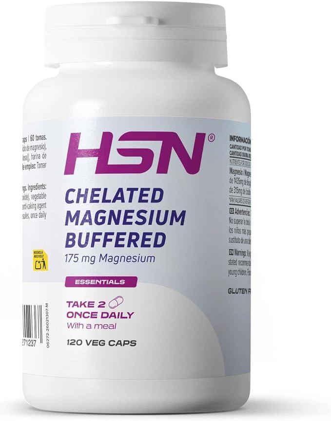 HSN BISGLICINATO DE MAGNESIO 175MG 120 CAPSULAS