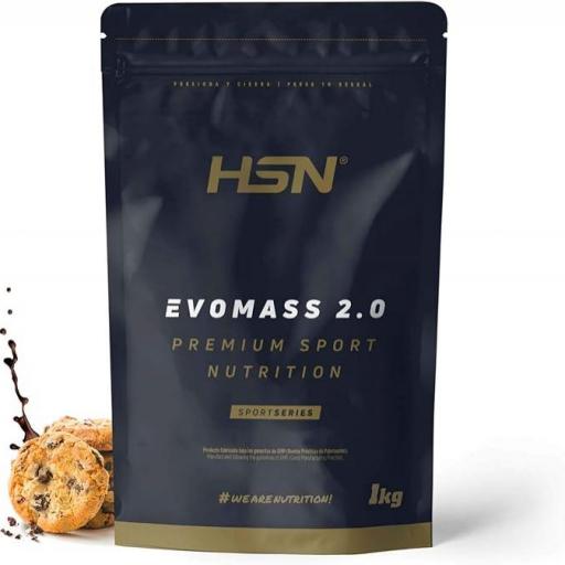 HSN EVOMASS 2.0 GANADOR  CHOCOLATE Y COOKIES 1KG [0]