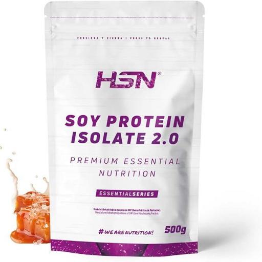 HSN PROTEINA DE GUISANTE AISLADA CARAMELO SALADO 500g