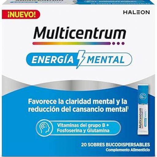 MULTICENTRUM ENERGIA MENTAL 20 SOBRES    [0]