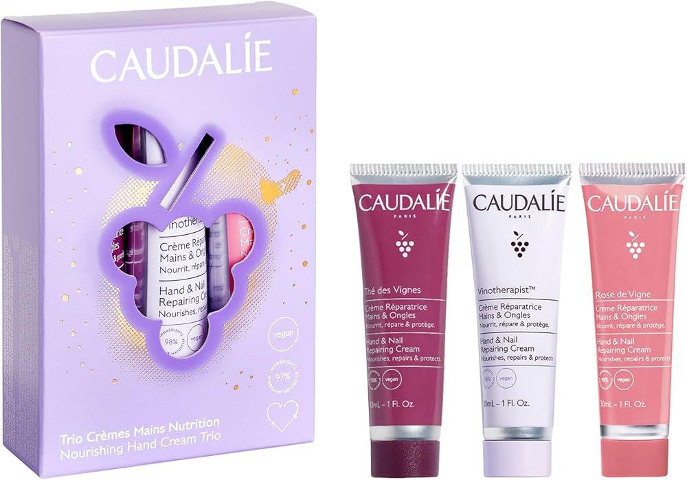CAUDALÍE NOURISHING HAND CREAM TRIO
