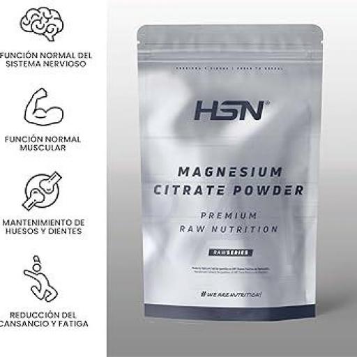 HSN MAGNESIUM CITRATE 150 GRAMOS POLVO