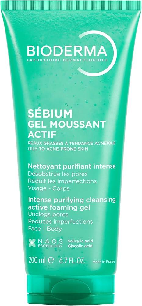BIODERMA SÉBIUM GEL MOUSSANT ACTIF 200ML