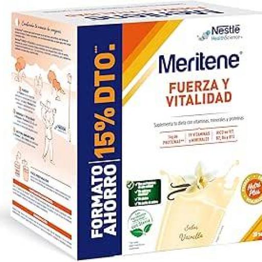 MERITENE VAINILLA PACK AHORRO 30 SOBRES