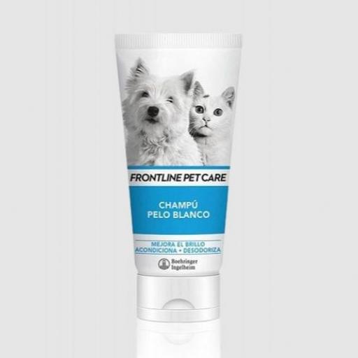 FRONTLINE PETCARE CHAMPU PELO BLANCO 200ML [0]