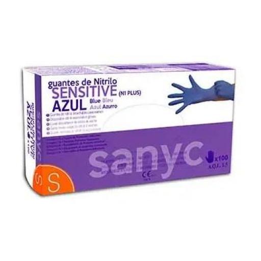 SANYC GUANTES NITRILO SENSITIVE T-S [0]