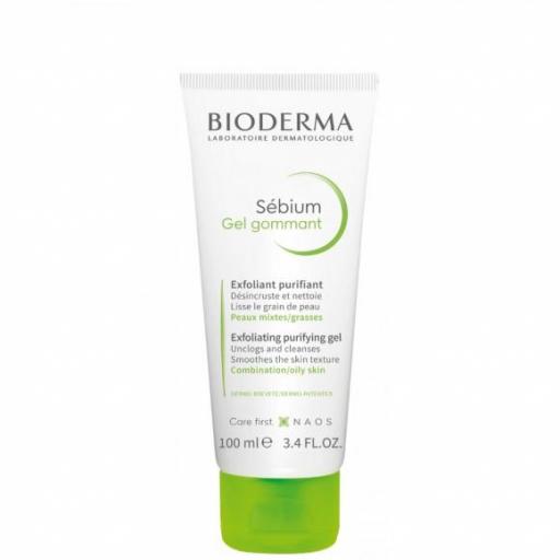 BIODERMA SÉBIUM GEL EXFOLIANTE TUBO 100 ML