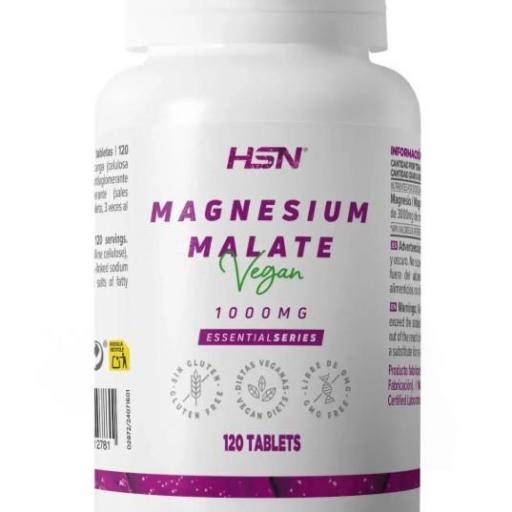 HSN MALATO DE MAGNESIO 1000 MG 120 TABS [0]
