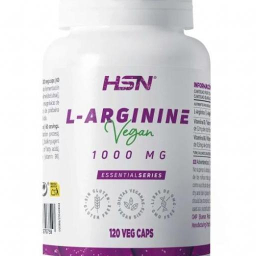 HSN L-ARGININA 1000MG 120 CAPSULAS