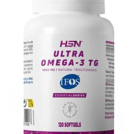 HSN ULTRA OMEGA-3 TG 120 CAPSULAS