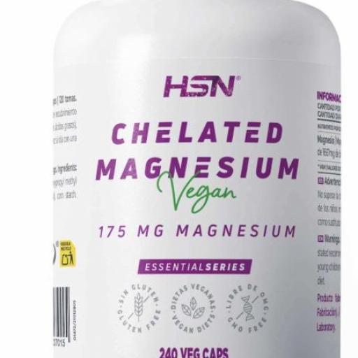 HSN BISGLICINATO DE MAGNESIO 175MG MAGNESIO 240CAP