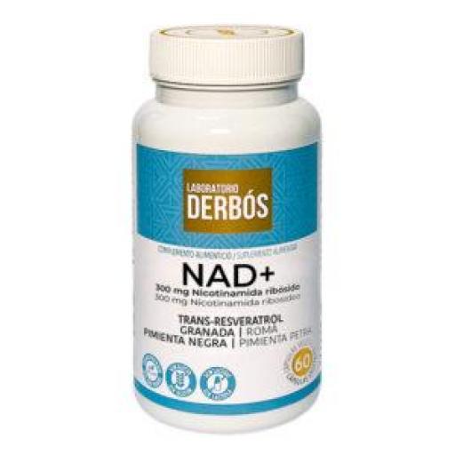 DERBOS NAD+ RESVERATROL 300MG 60CAPS