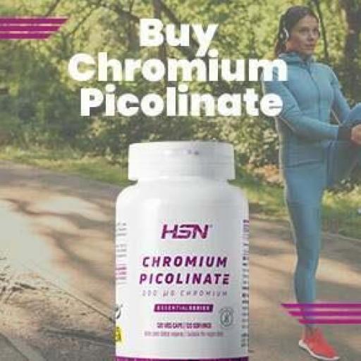 HSN CHROMIUM PICOLINATE 200 MCG 30 CAPSULAS VEGETALES