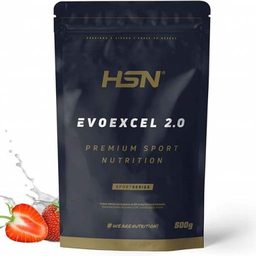 HSN EVOEXCEL WHEY PROTEIN ISOLATE + CONCENTRATE SABOR A FRESA 500G