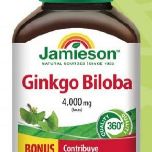 JAMIESON GINKGO BILOBA 4000MG 90 COMPRIMIDOS [0]