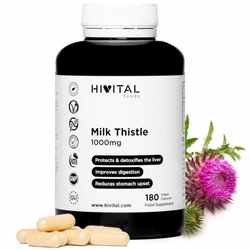 HIVITAL CARDO MARIANO 1000MG 180 CAPS