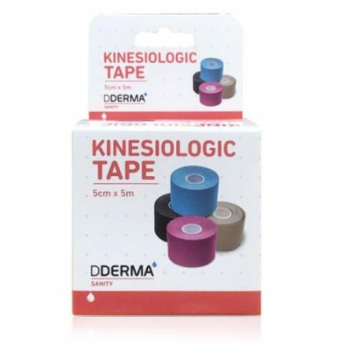 DDERMA KINESIOLOGICA TAPE AZUL.