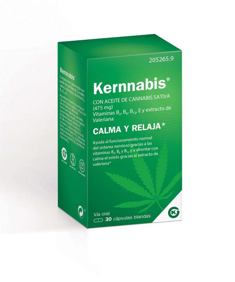 KERNNABIS CON ACEITE DE CANNABIS 30 CAPS BLANDAS