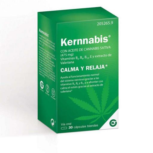 KERNNABIS CON ACEITE DE CANNABIS 30 CAPS BLANDAS [0]