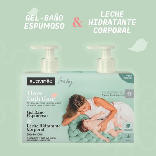 SUAVINEX BABY I LOVE BATH TIME LECHE+GEL 500ML