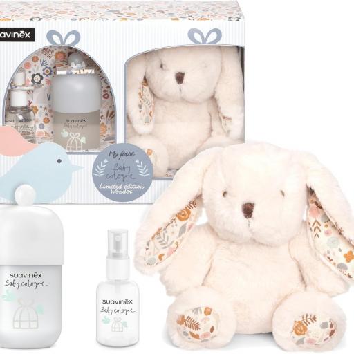 SUAVINEX SET BABY COLOGNE 100+50ML + PELUCHE
